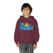 Youth Hoodie — "Good Days Ahead" Sunshine Surf - Image 11