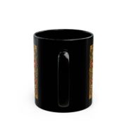 Hebrew Blessing Black Mug — Birkat Hamazon / Mealtime Blessing Coffee Cup - Image 6