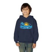 Youth Hoodie — "Good Days Ahead" Sunshine Surf - Image 23