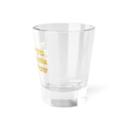 Hebrew Blessing Shot Glass — Gold Prayer 1.5 oz - Image 4