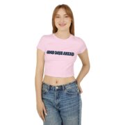 Good Days Ahead Women's Baby Tee — Positive Crop Top - Image 15