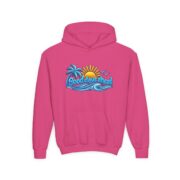 Youth Hoodie — "Good Days Ahead" Sunshine Surf - Image 25