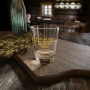 Hebrew Blessing Shot Glass — Baruch Atah Adonai 1.5oz - Image 6