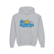 Youth Hoodie — "Good Days Ahead" Sunshine Surf - Image 5