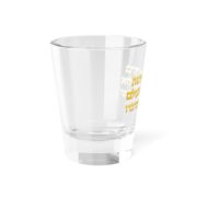 Hebrew Blessing Shot Glass — Gold Prayer 1.5 oz - Image 3