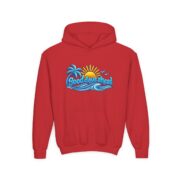Youth Hoodie — "Good Days Ahead" Sunshine Surf - Image 29