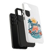 Phone Case — "Good Days Ahead" Tropical Protective Case - Image 103