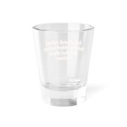 Hebrew Blessing Shot Glass — Baruch Atah Adonai 1.5oz - Image 2